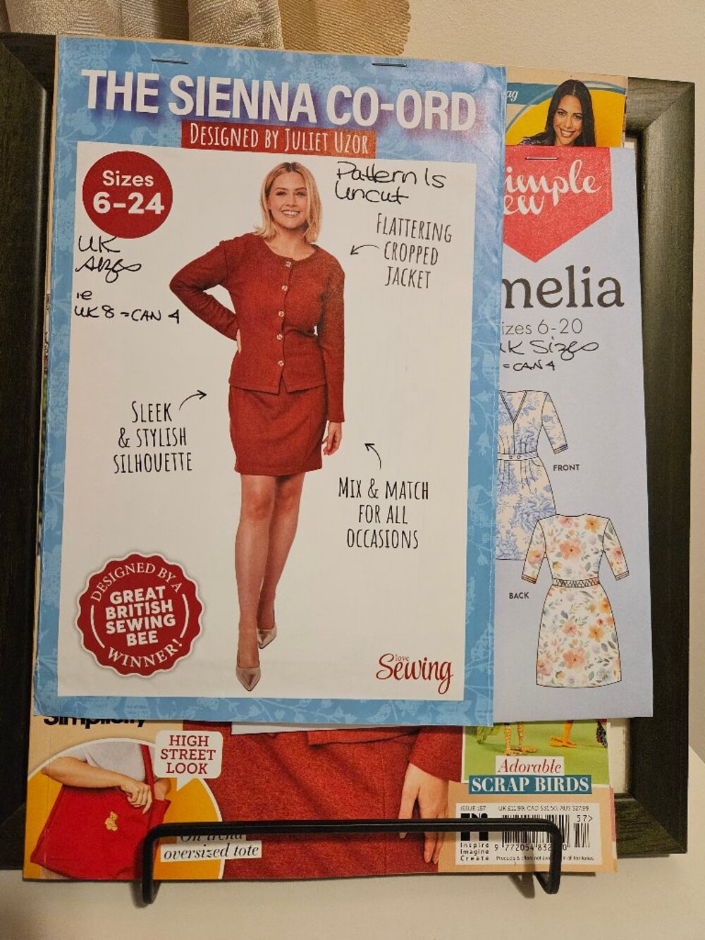 UK Sewing Magazines With Patterns - Picture 5 of 8